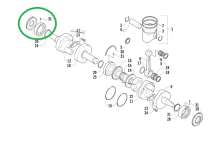 Подшипник коленвала 3209W11C4