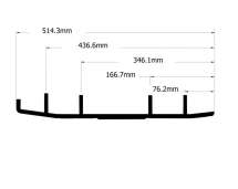 Конек лыжи Yamaha (комплект 2шт) A-04-0-4-642