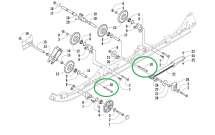 Болт задней подвеск Arctic Cat 2623-078