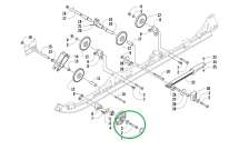 Болт ролика (катка) Arctic Cat 8408-880