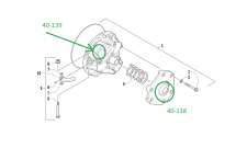 Втулка тарелки вариатора Arctic Cat 40-139\ TSK-635